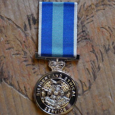 QLD Police Diligent & Ethical Service Medal-Medal Range-Foxhole Medals