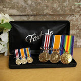 WW1 Duo with Military Medal - Foxhole Medals