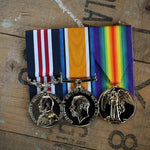 WW1 Duo with Military Medal-Popular Medal Groups-Foxhole Medals