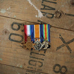WW1 Trio-Popular Medal Groups-Foxhole Medals