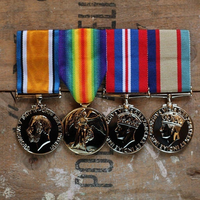 WW1 / WW2 Service Group-Popular Medal Groups-Foxhole Medals