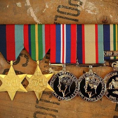 WW2 Pacific / ASM Service Group - Foxhole Medals