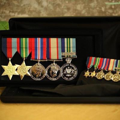 WW2 Pacific / ASM Service Group - Foxhole Medals