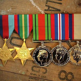 WW2 Pacific / Defence Service Group - Foxhole Medals