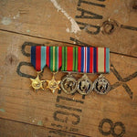WW2 Pacific / Defence Service Group-Popular Medal Groups-Foxhole Medals